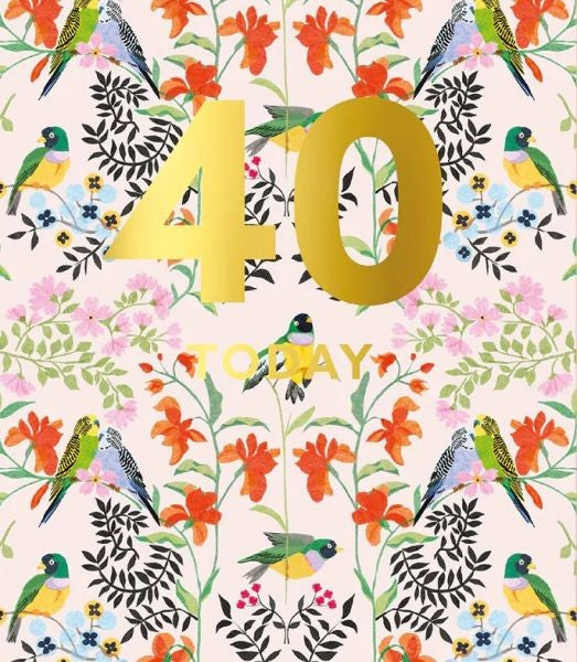 CATH KIDSTON CARD 40TH BIRTHDAY