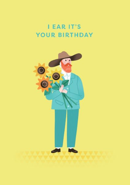 OHH DEER VAN GOGH EAR BIRTHDAY