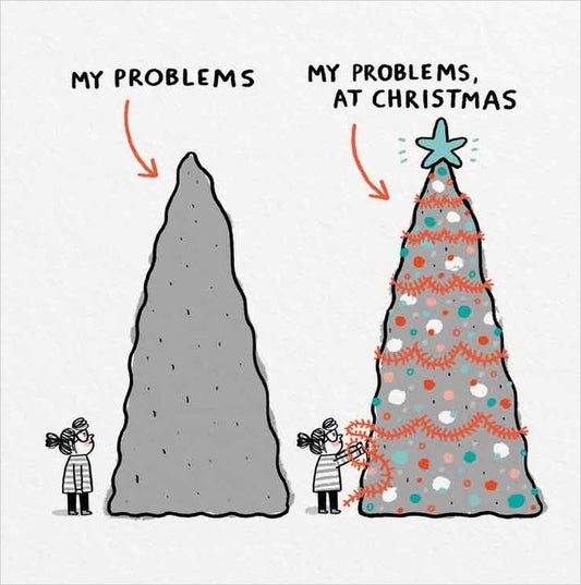 OHH DEER CARD PROBLEMS AT CHRISTMAS