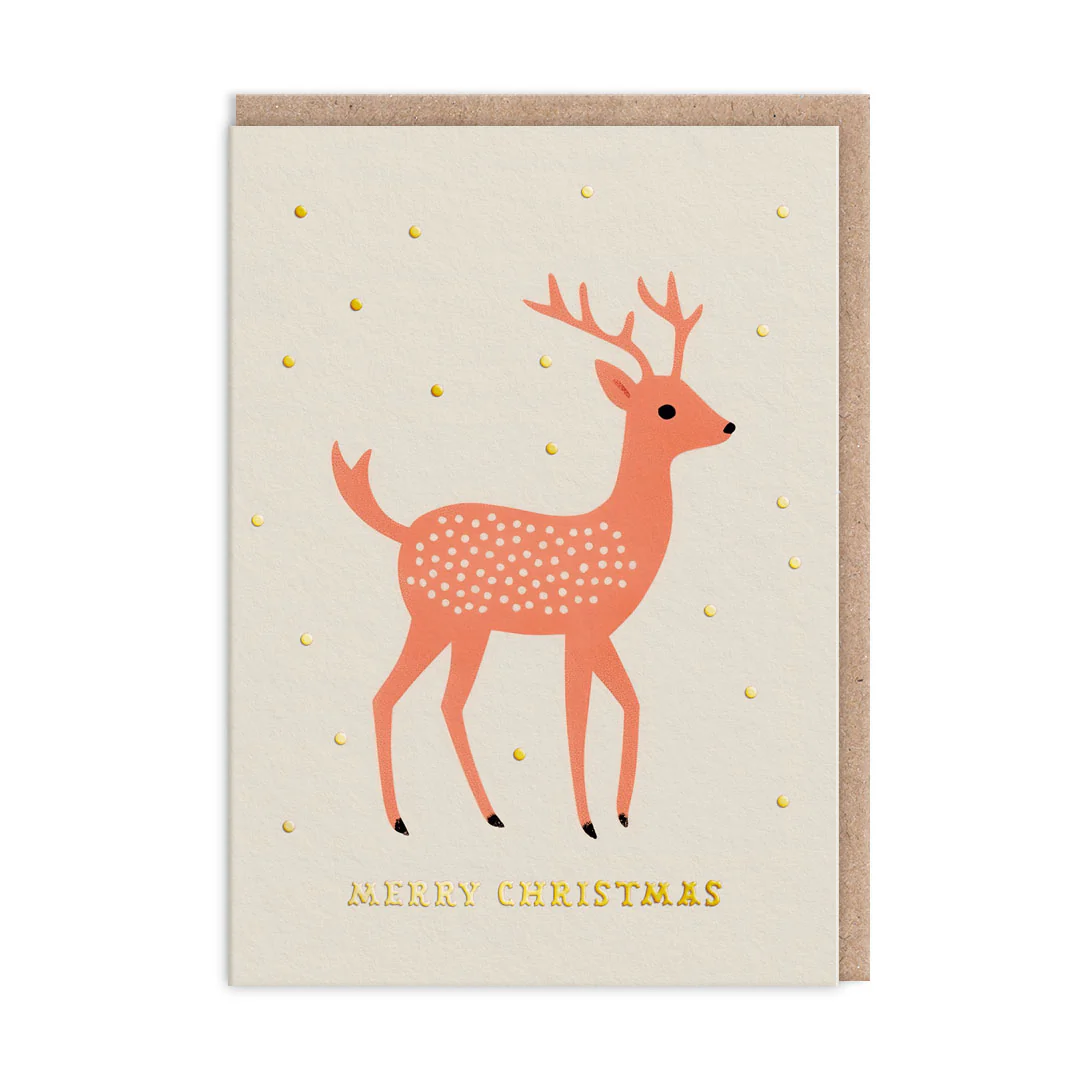 OHH DEER CARD REINDEER