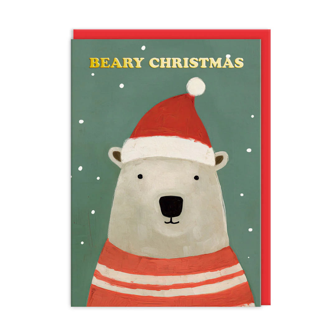 OHH DEER CARD POLAR BEAR