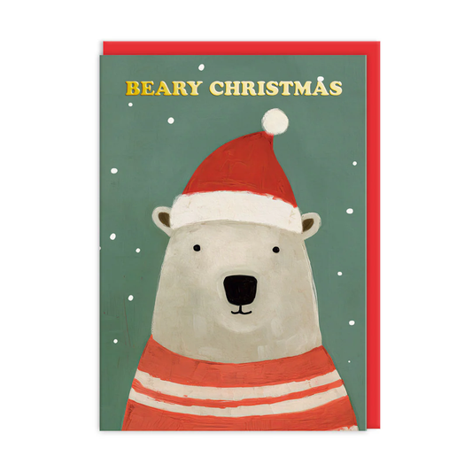 OHH DEER CARD POLAR BEAR