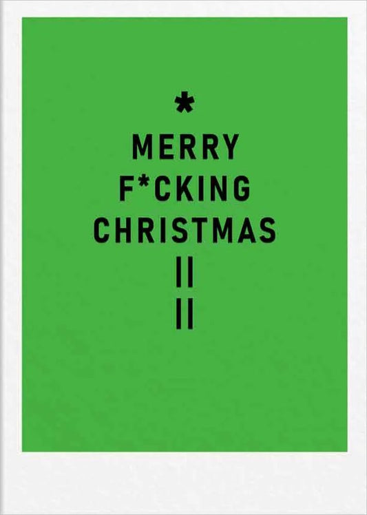 OHH DEER CARD MERRY FUCKING CHRISTMAS