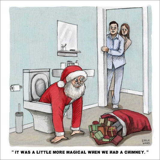 QUITE GOOD NO CHIMNEY SANTA