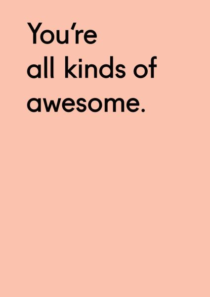 OHH DEER CARD ALL KINDS OF AWESOME