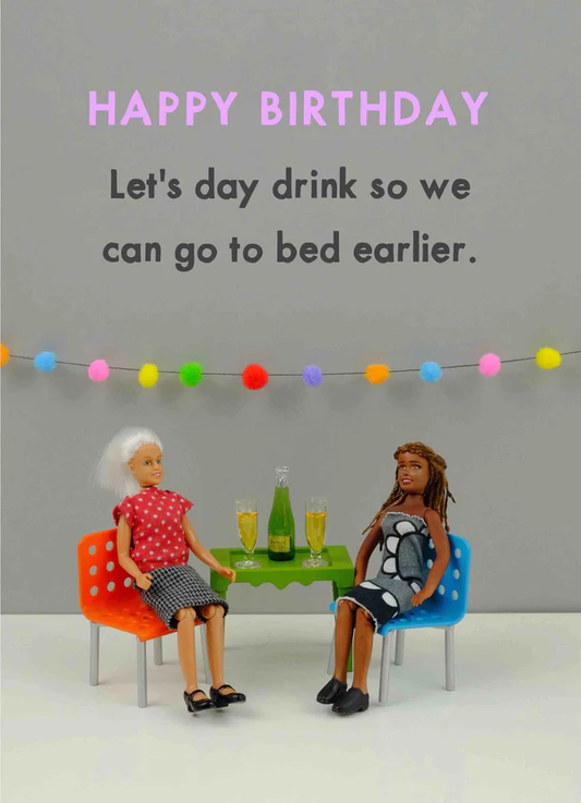 BOLD & BRIGHT CARD LET'S DAY DRINK