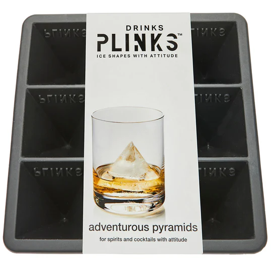 DRINKS PLINKS ADVENTUROUS PYRAMIDS SILICONE TRAY