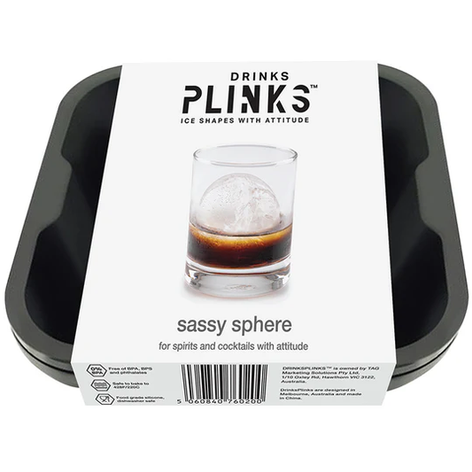 DRINKS PLINKS SASSY SPHERES SILICONE TRAY