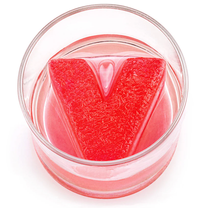 DRINKS PLINKS LETTER V FOR VODKA SILICONE TRAY