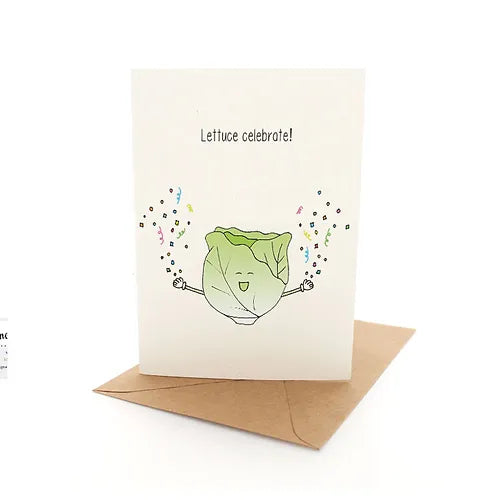 PINEAPPLE MOON CARD PUNNY LETTUCE