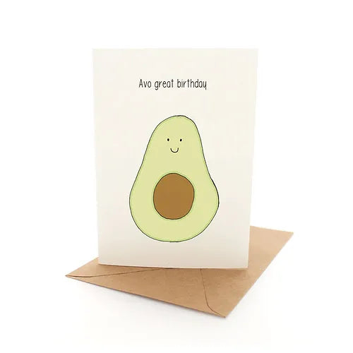 PINEAPPLE MOON CARD PUNNY AVO GREAT BIRTHDAY