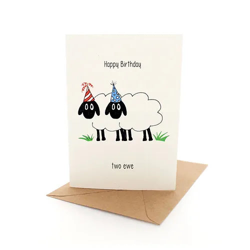 PINEAPPLE MOON CARD PUNNY BIRTHDAY SHEEP