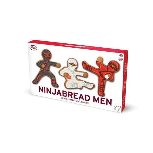 FRED NINJA BREAD MEN COOKIE CUTTERS #