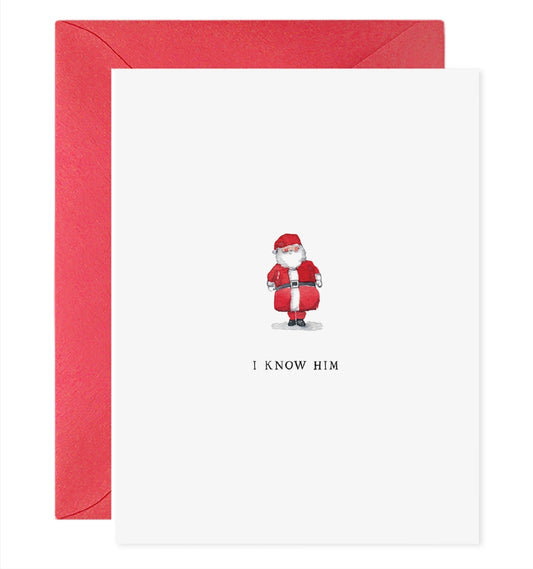 E FRANCES CARD I KNOW HIM