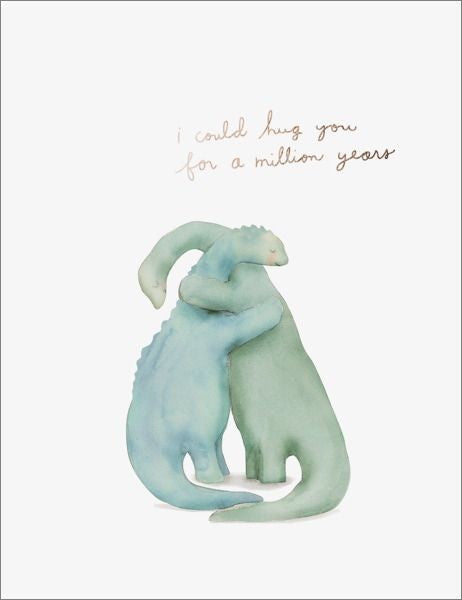 E FRANCES CARD MILLION YEAR HUG