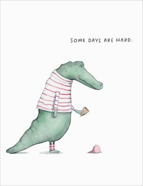 E FRANCES CARD ALLIGATOR HARD DAY