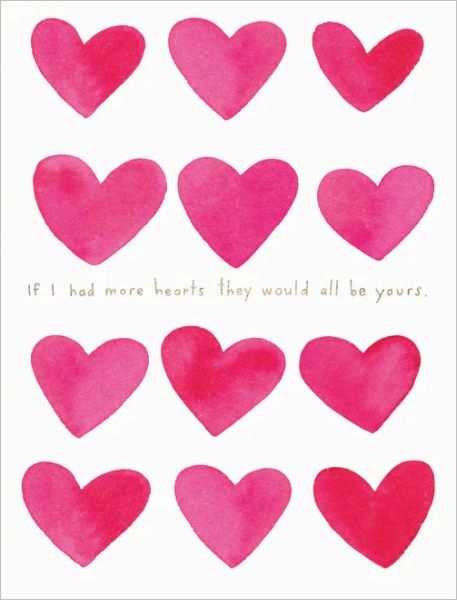 E FRANCES CARD IF I HAD MORE HEARTS