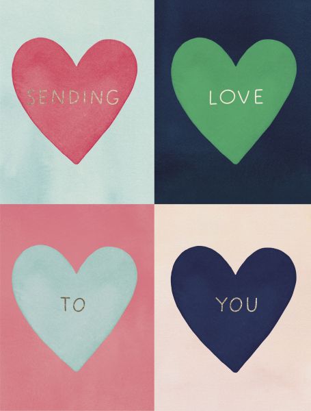 E FRANCES CARD LOVE TO YOU