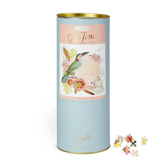 DESIGNWORKS INK PUZZLE TOUCAN COLLAGE 1000 PIECE