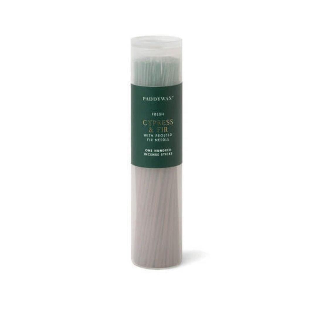 PADDYWAX INCENSE STICKS CYPRESS & FIR 100 STICKS