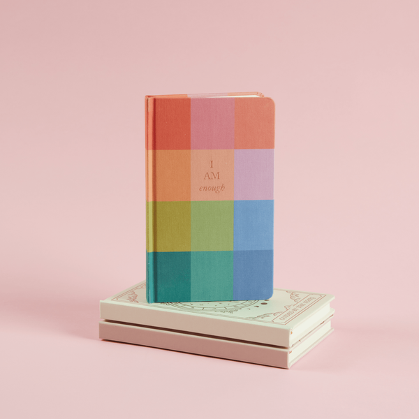 DESIGNWORKS INK RAINBOW CHECK JOURNAL