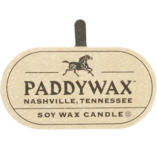 PADDYWAX VISTA CANDLE 340G WORN LEATHER & SMOKE