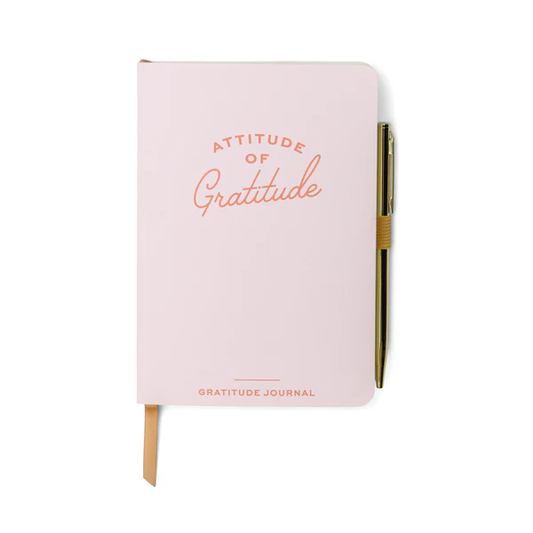 DESIGNWORKS INK GRATITUDE JOURNAL W PEN ATTITUDE WITH GRATITUDE