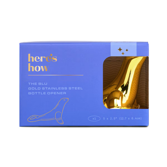 HERE'S HOW THE BLU SEAL BOTTLE OPENER