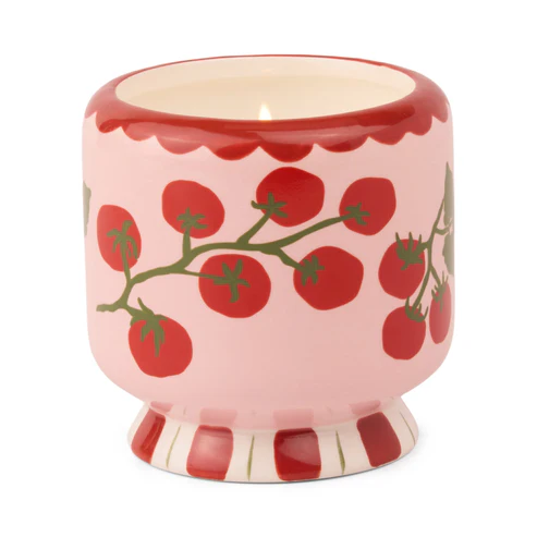 PADDYWAX ADOPO TOMATO VINE CERAMIC CANDLE HEIRLOOM TOMATO