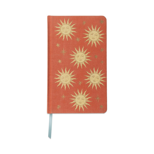 DESIGNWORKS INK CLOTH COLOURED JOURNAL - TERACOTTA SUN