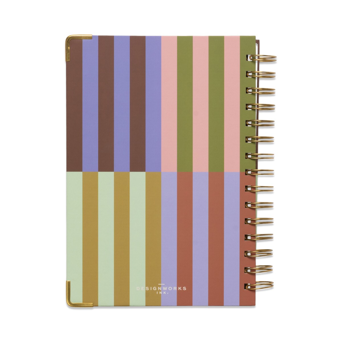 DESIGNWORKS INK 13 MONTH PERPETUAL PLANNER - BOLD STRIPE