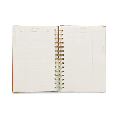DESIGNWORKS INK 13 MONTH PERPETUAL PLANNER - BOLD STRIPE