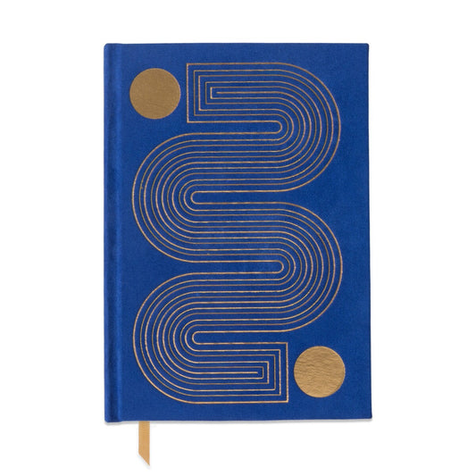 DESIGNWORKS INK RADIANT JOURNAL - COBALT