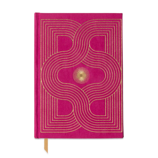 DESIGNWORKS INK RADIANT JOURNAL - FUCHSIA