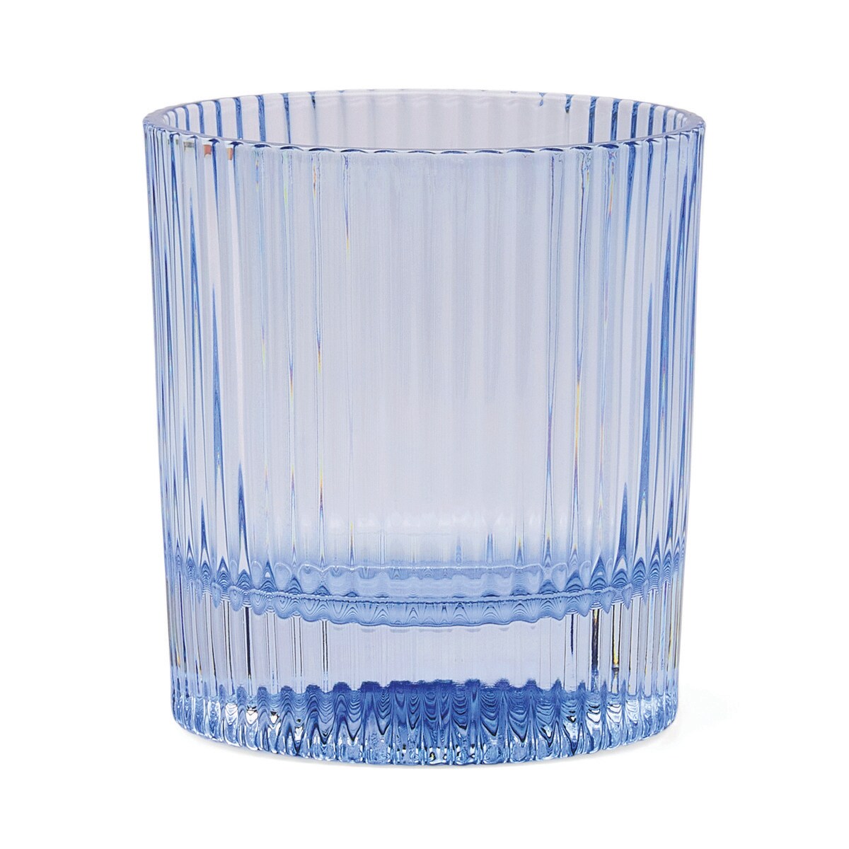 HERE'S HOW THE SCOUT LOWBALL GLASS SET 2 BLUE