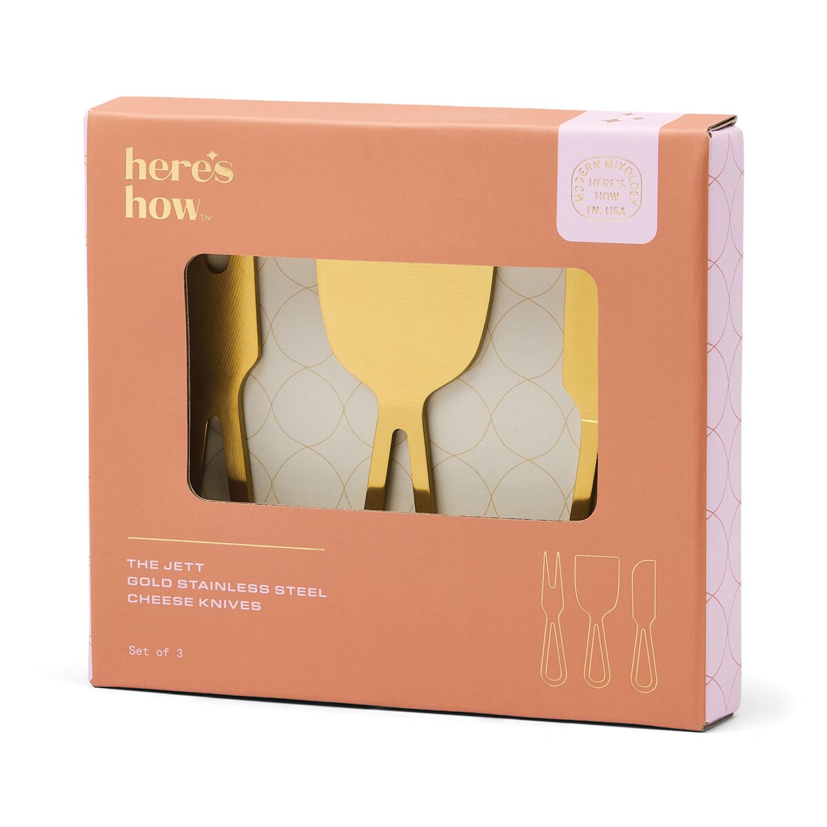 HERE'S HOW THE JETT CHEESE KNIFE SET