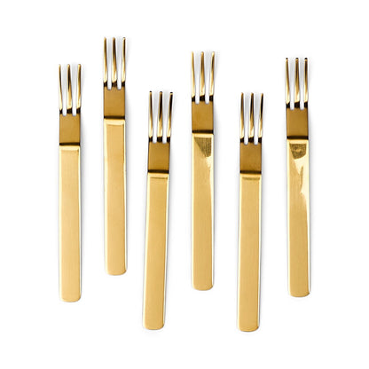 HERE'S HOW THE WAZZY APPETISER FORKS