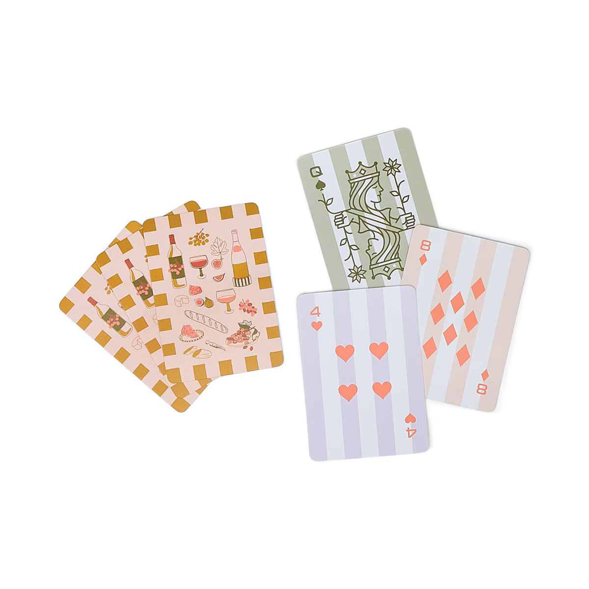 HERE'S HOW WINE PLAYING CARDS