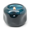 PADDYWAX GLASS CANDLE BASALT NAVY 5OZ - ROSEWATER SANTAL