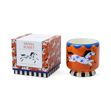 PADDYWAX ADOPO CERAMIC CANDLE - HORSE SIENNA SUNSET