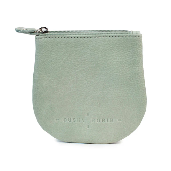 DUSKY ROBIN LILY COIN PURSE DUSKY GREEN