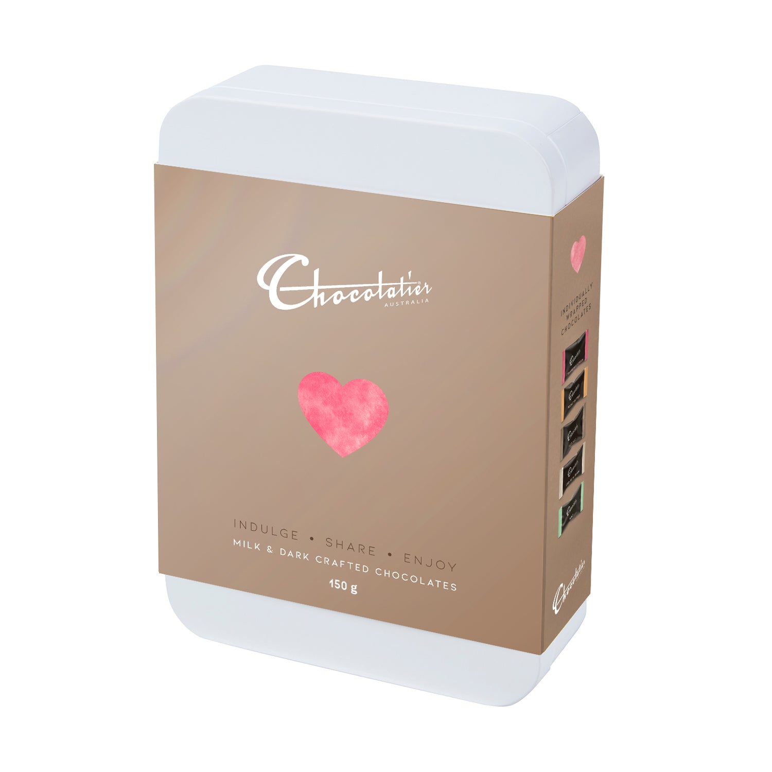 CHOCOLATIER DELIGHTS ASSORTMENT TIN 150G