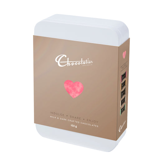 CHOCOLATIER DELIGHTS ASSORTMENT TIN 150G