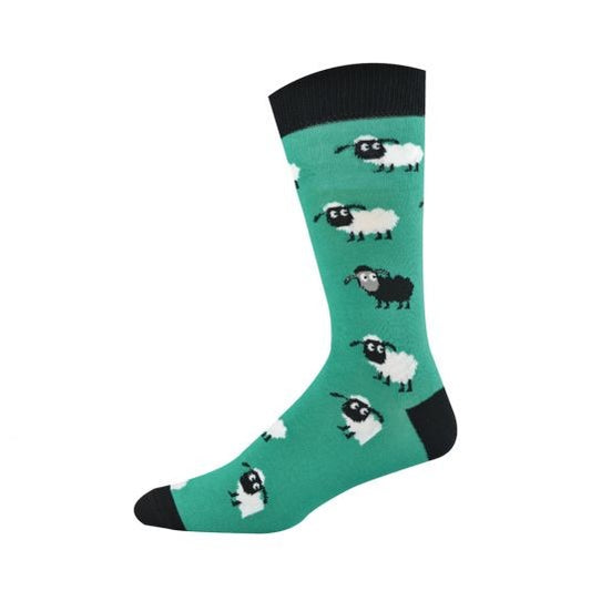 BAMBOOZLD SOCKS BLACK SHEEP SIZE 7-11