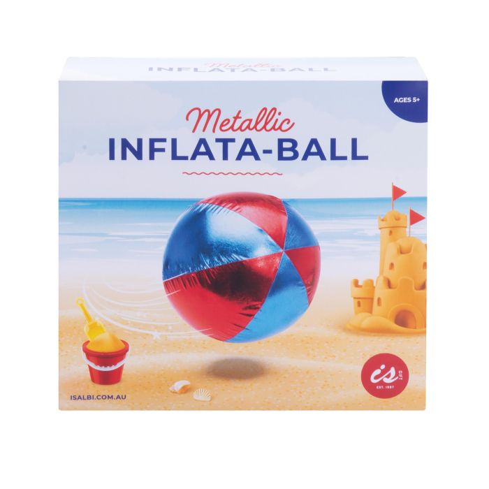 METALLIC INFLATA BALL MEDIUM