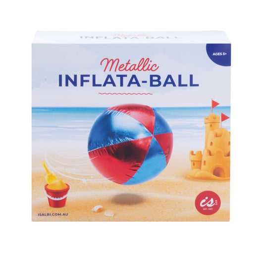 METALLIC INFLATA BALL MEDIUM