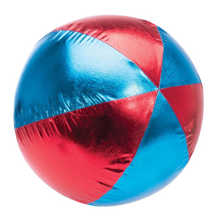 METALLIC INFLATA BALL MEDIUM