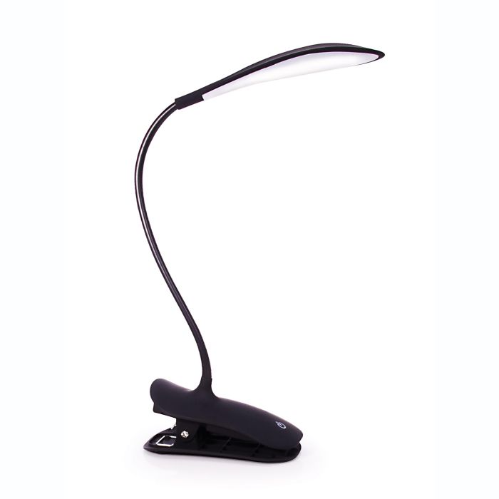 RECHARGEABLE CLIP ON READING LIGHT LED