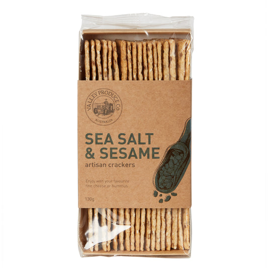 VALLEY PRODUCE ARTISAN FLATBREAD SEA SALT & SESAME