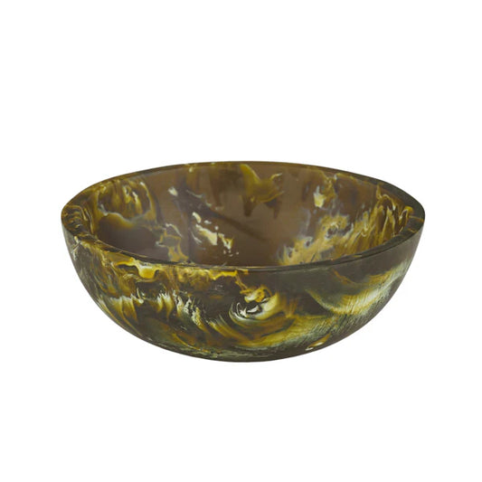 KIP RESIN SMALL BOWL OLIVE